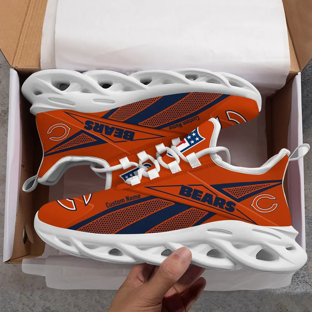 Ideafootwear Chicago Bears Max Soul Shoes Sneakers For Men And Women 5