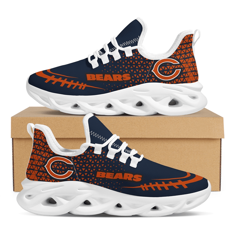 Ideafootwear Chicago Bears Max Soul Shoes Sneakers For Men And Women 36