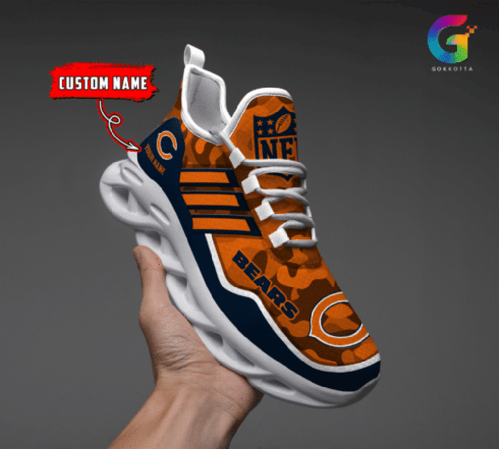 Ideafootwear Chicago Bears Max Soul Shoes Sneakers For Men And Women 56
