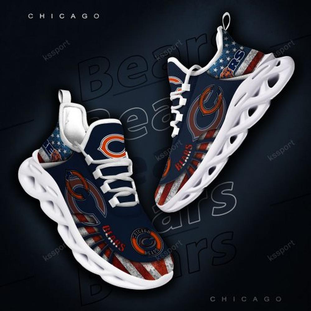Ideafootwear Chicago Bears Max Soul Shoes Sneakers For Men And Women 31