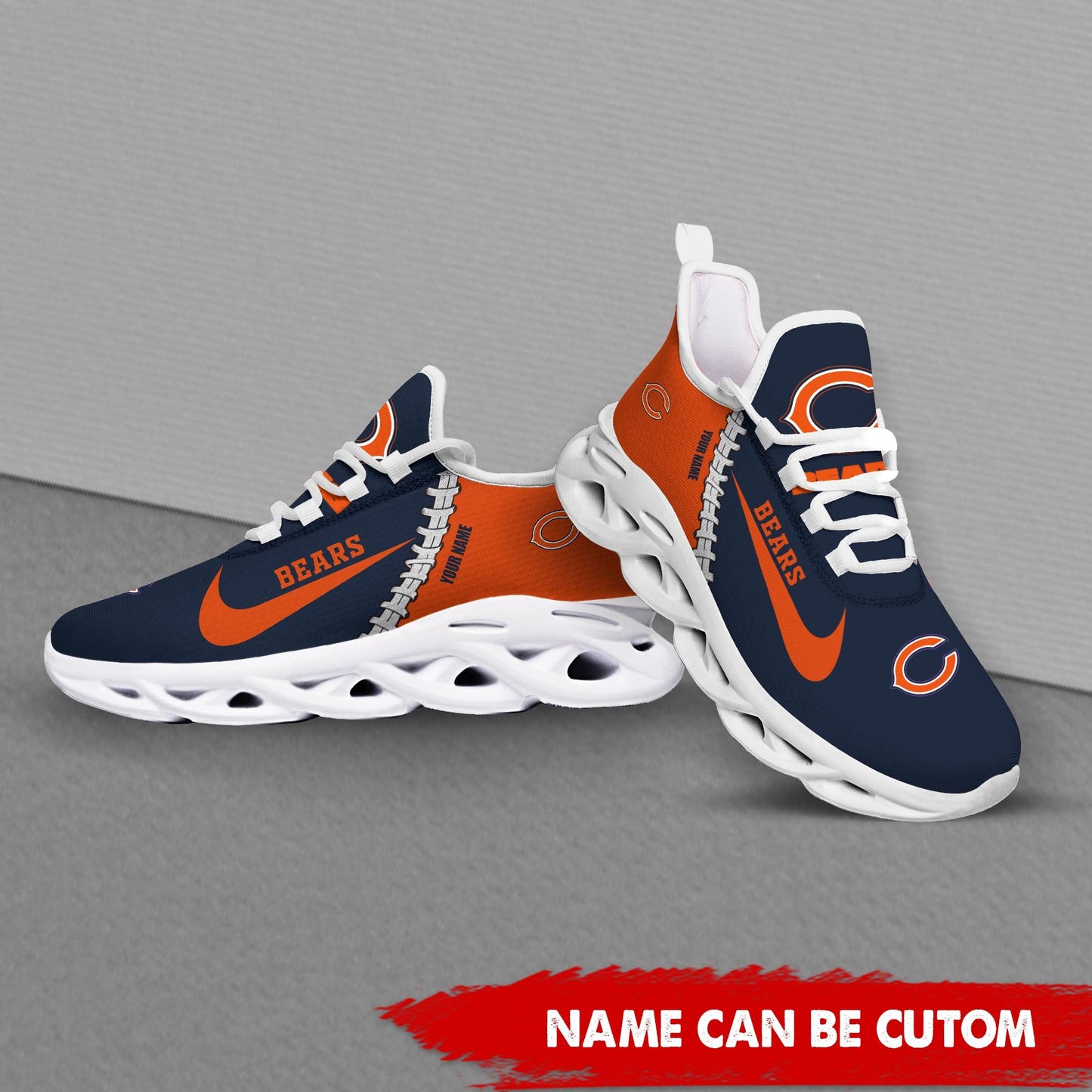 Ideafootwear Chicago Bears Max Soul Shoes Sneakers For Men And Women 57