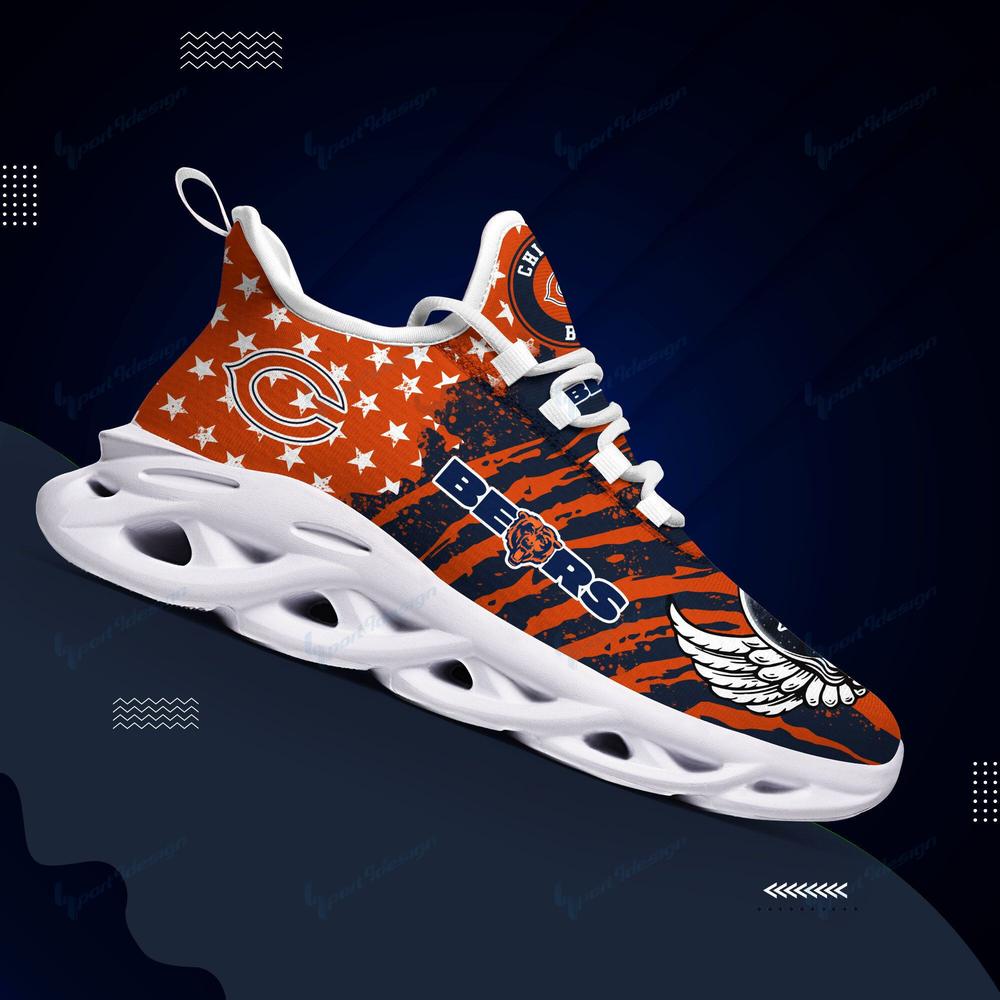 Ideafootwear Chicago Bears Max Soul Shoes Sneakers For Men And Women 22