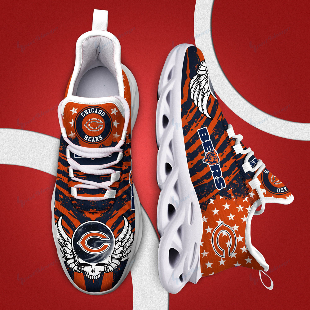 Ideafootwear Chicago Bears Max Soul Shoes Sneakers For Men And Women 22