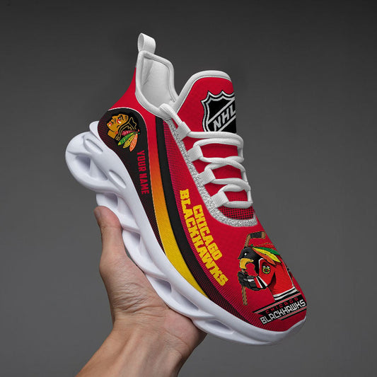 Ideafootwear Chicago Blackhawks Max Soul Shoes Sneakers For Men And Women 2