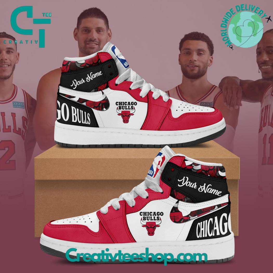 Ideafootwear Chicago Bulls AJ1 High Sneakers Shoes For Men And Women 2