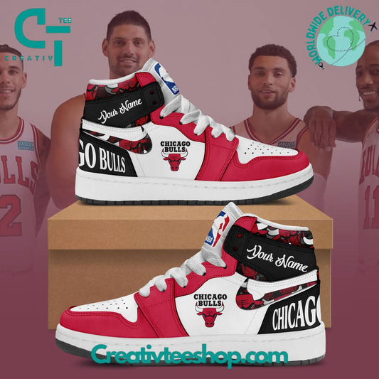 Ideafootwear Chicago Bulls AJ1 High Sneakers Shoes For Men And Women 2