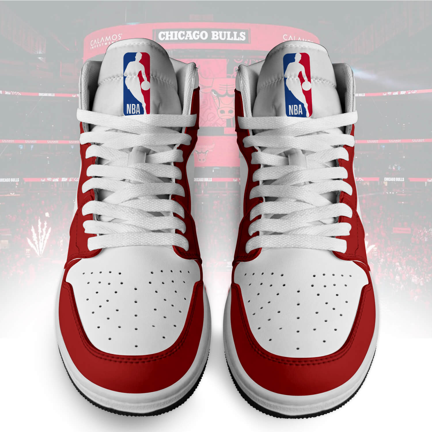Ideafootwear Chicago Bulls AJ1 High Sneakers Shoes For Men And Women 1