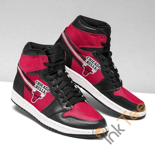 Ideafootwear Chicago Bulls NBA AJ1 High Sneakers Shoes For Men And Women 2