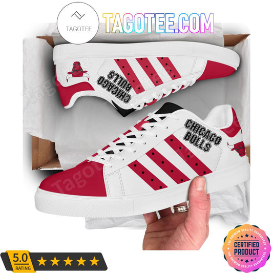 Ideafootwear Chicago Bulls Skate Stan Shoes Sneakes For Men And Women 1