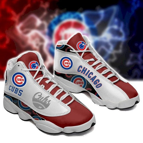 Ideafootwear Chicago Cubs AJ13 Sneakers Shoes For Men And Women 5