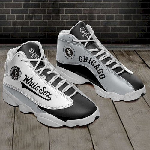 Ideafootwear Chicago White Sox AJ13 Sneakers Shoes For Men And Women 1