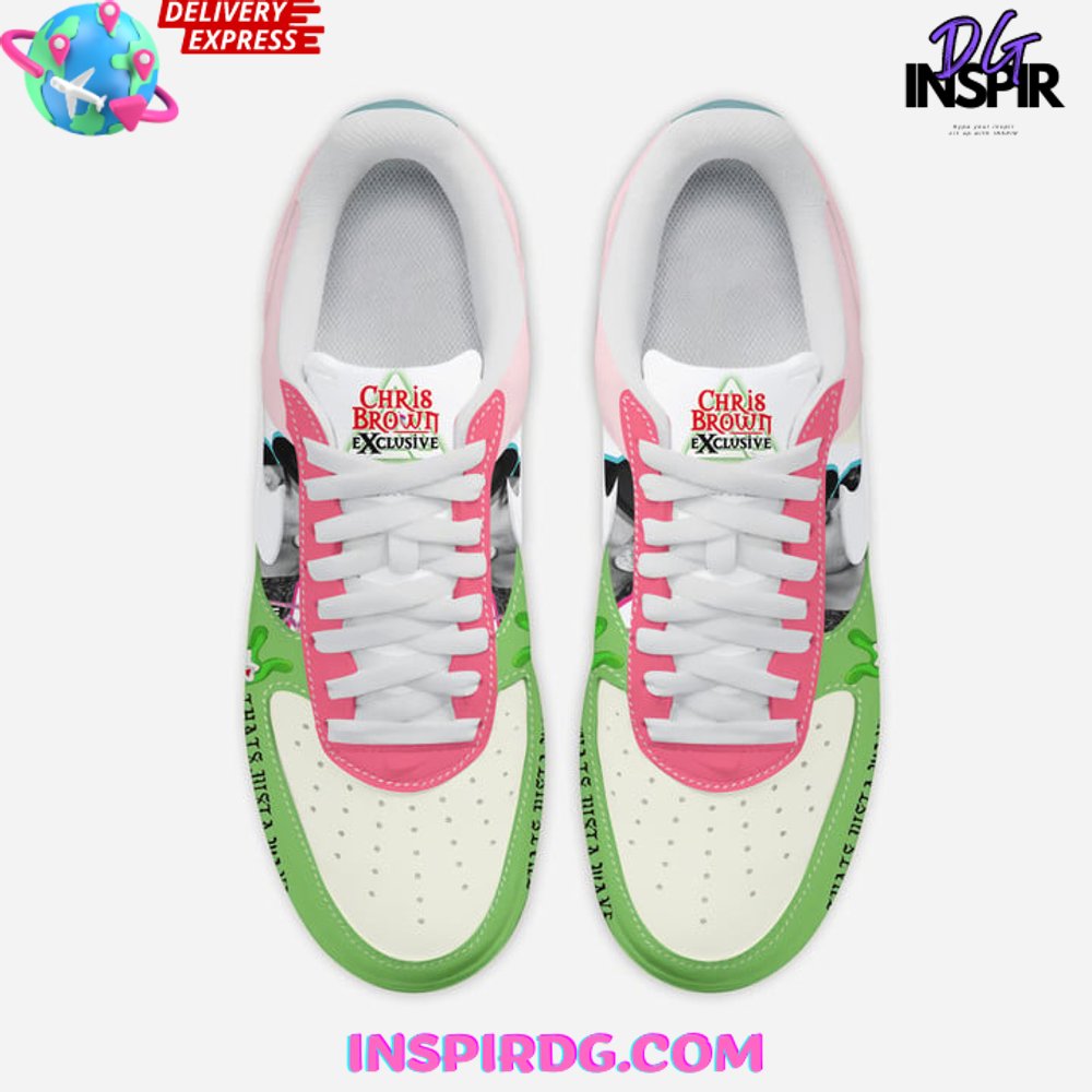 Ideafootwear Chris Brown Air Low-Top Sneakers Shoes For Men And Women 8