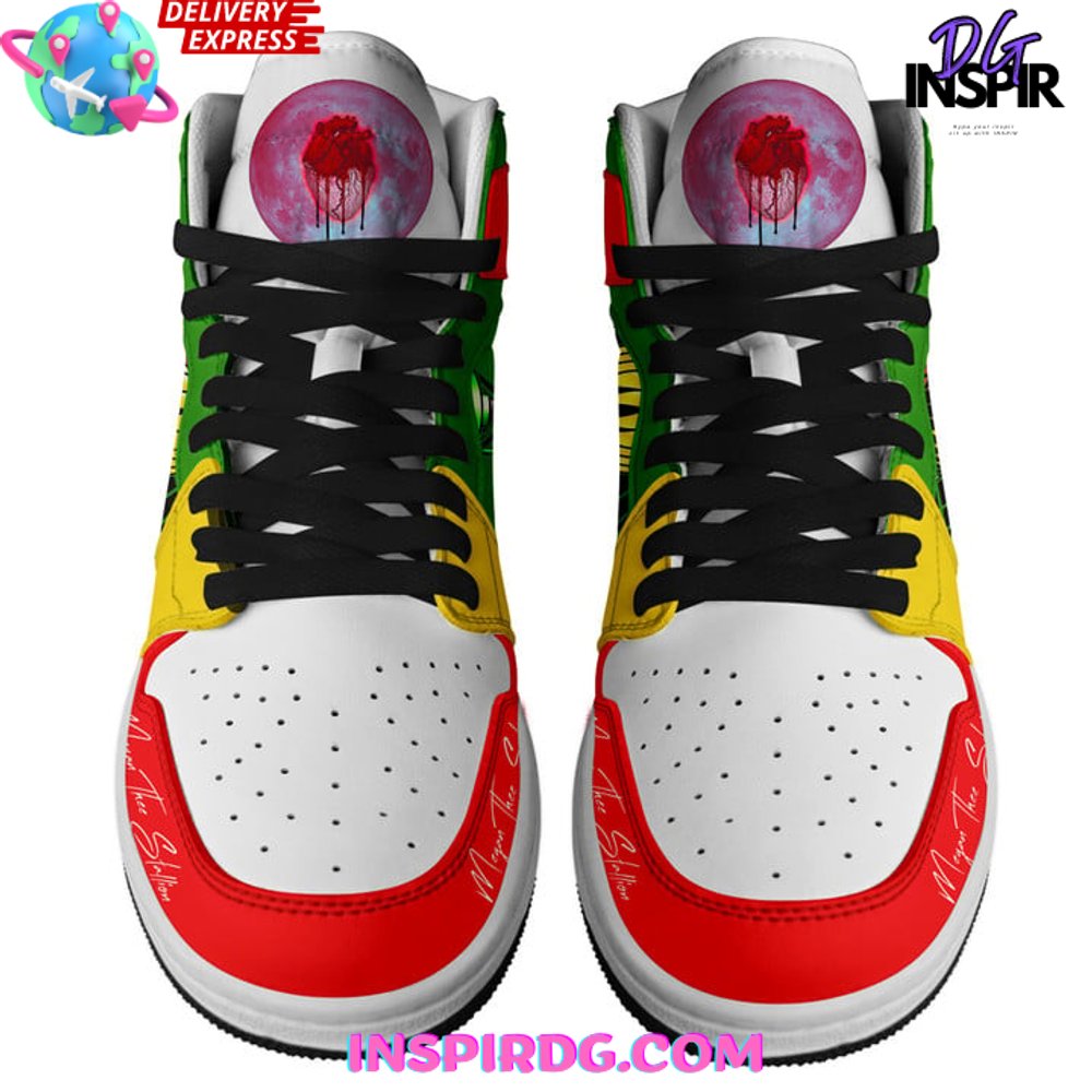 Ideafootwear Chris Brown AJ1 High Sneakers Shoes For Men And Women 6
