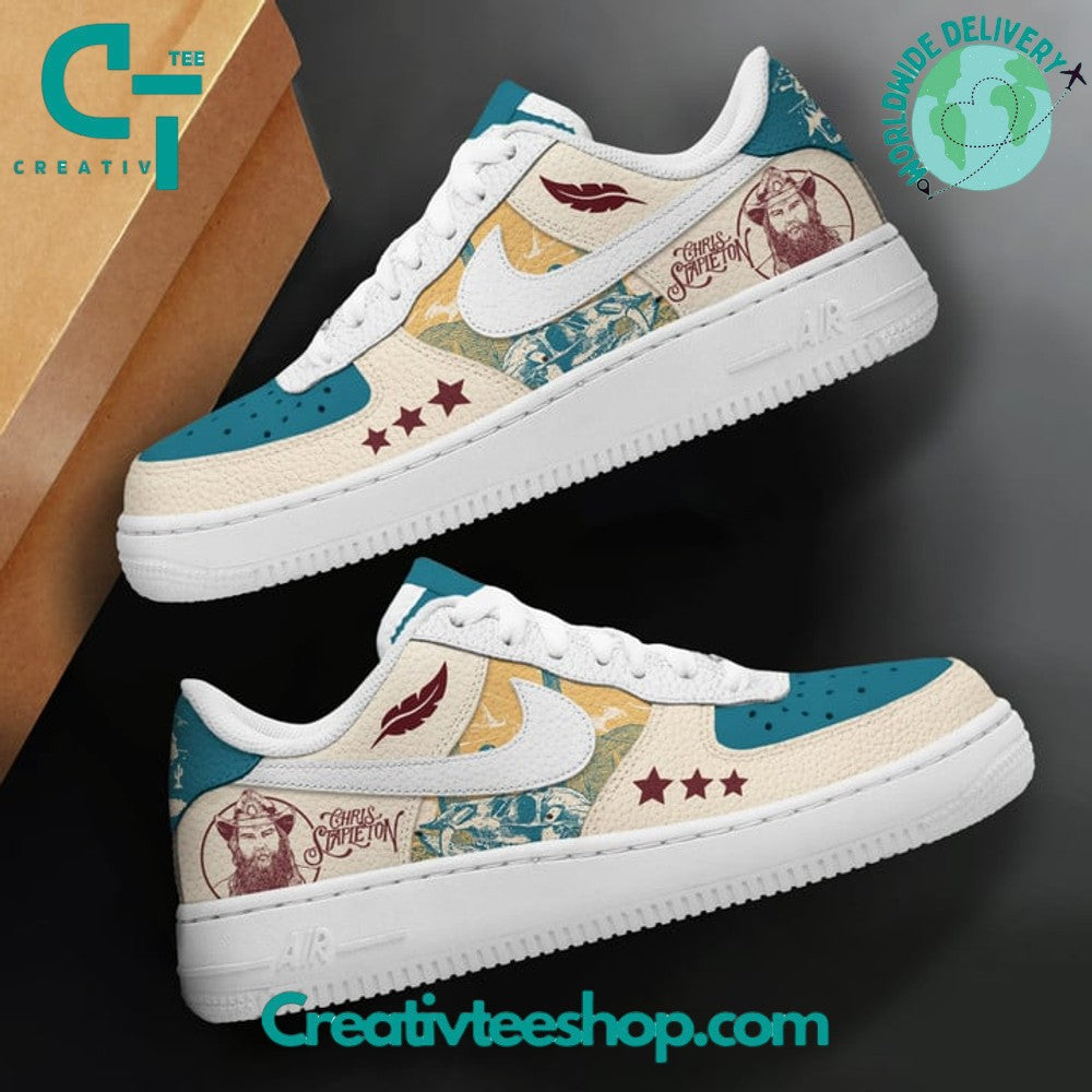 Ideafootwear Chris Stapleton Air Low-Top Sneakers Shoes For Men And Women 1