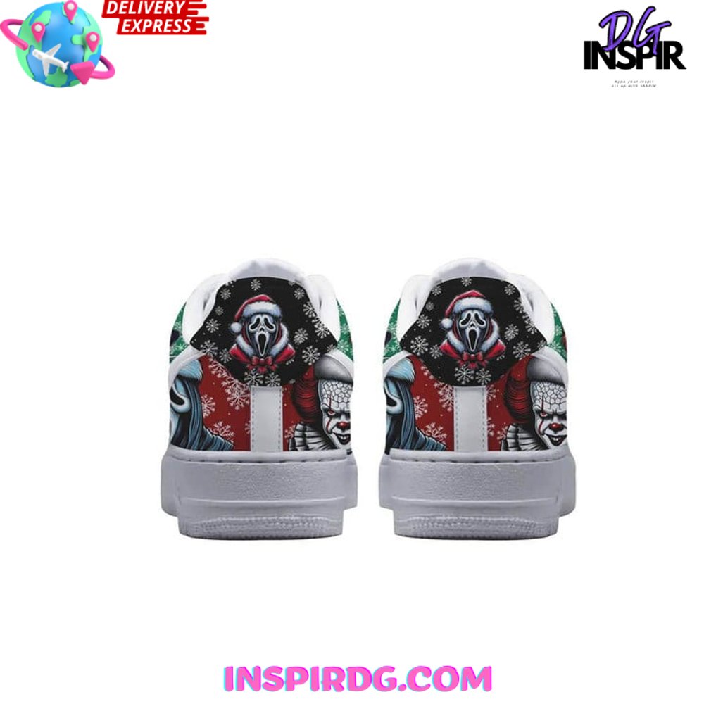 Ideafootwear Christmas Killer Characters Air Low-Top Sneakers Shoes For Men And Women 1