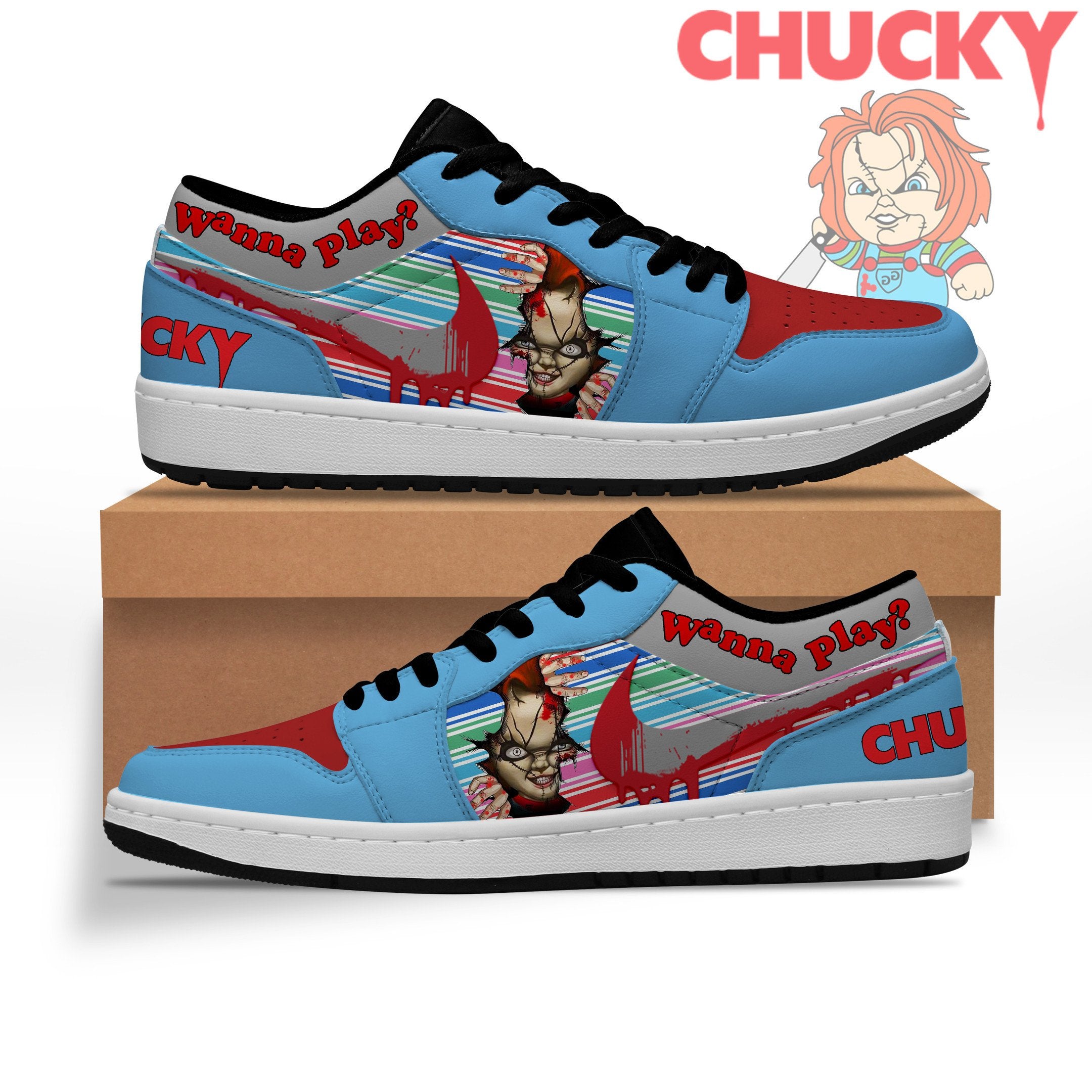 Ideafootwear Chucky AJ1 High Sneakers Shoes For Men And Women 1