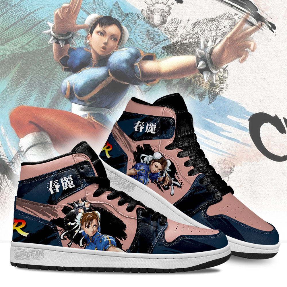 Ideafootwear Chunli Gameboy AJ1 High Sneakers Shoes For Men And Women 1