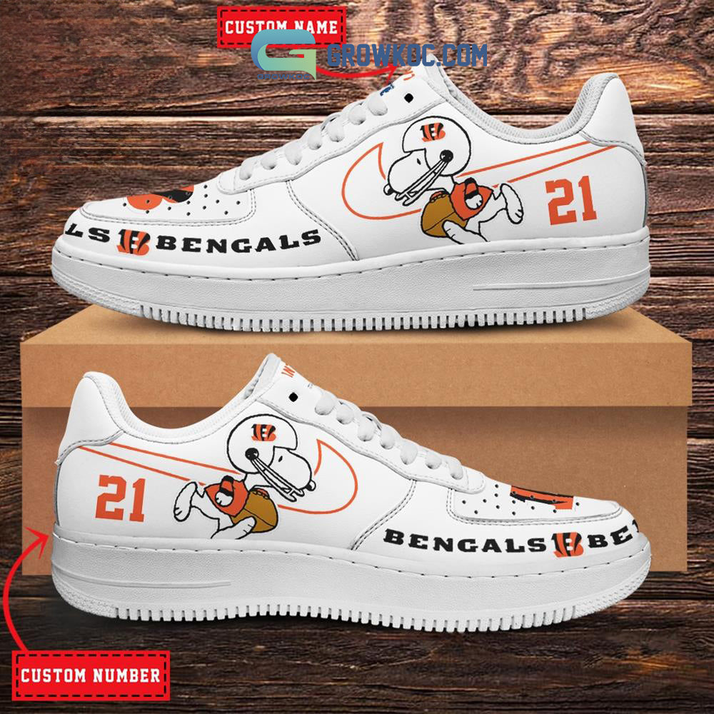 Ideafootwear Cincinnati Bengals Air Low-Top Sneakers Shoes For Men And Women 2