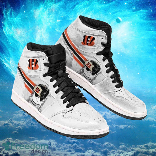 Ideafootwear Cincinnati Bengals AJ1 High Sneakers Shoes For Men And Women 14