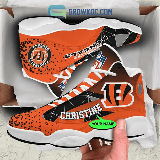 Ideafootwear Cincinnati Bengals AJ13 Sneakers Shoes For Men And Women 3