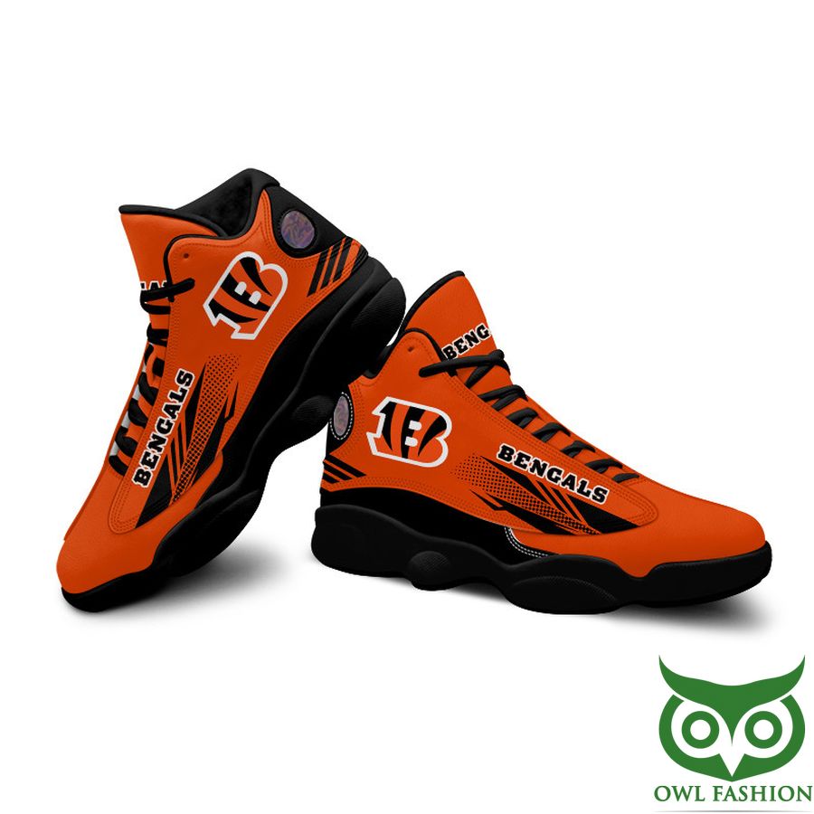 Ideafootwear Cincinnati Bengals AJ13 Sneakers Shoes For Men And Women 11