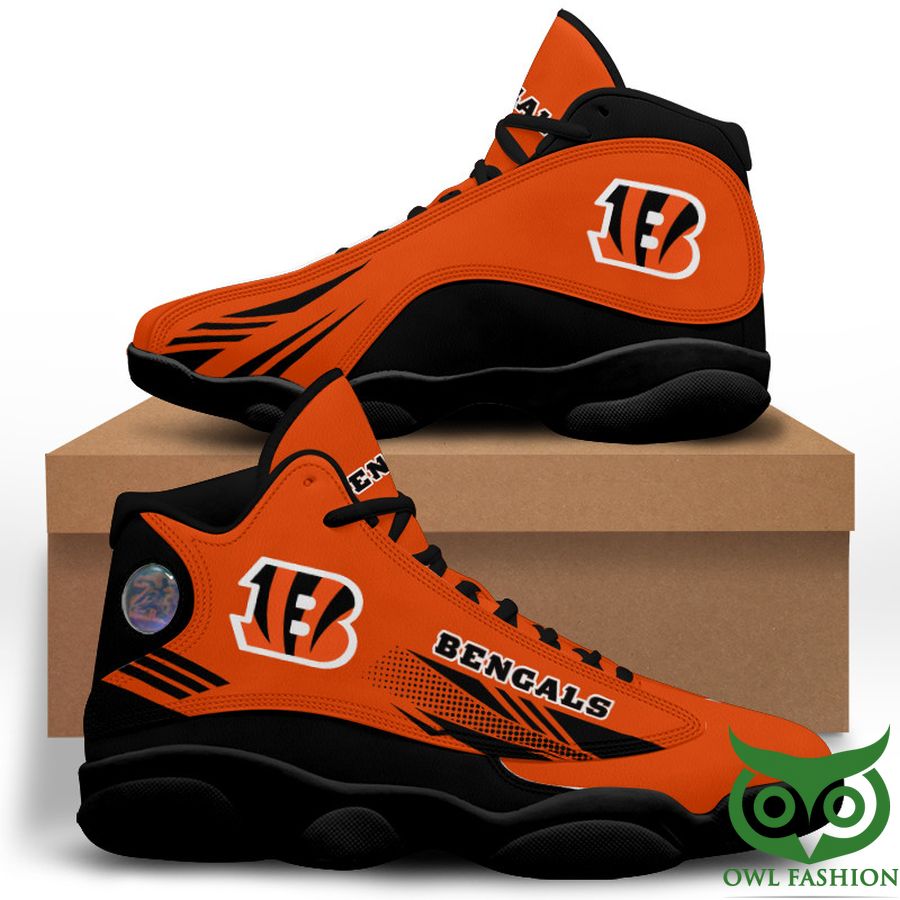 Ideafootwear Cincinnati Bengals AJ13 Sneakers Shoes For Men And Women 11