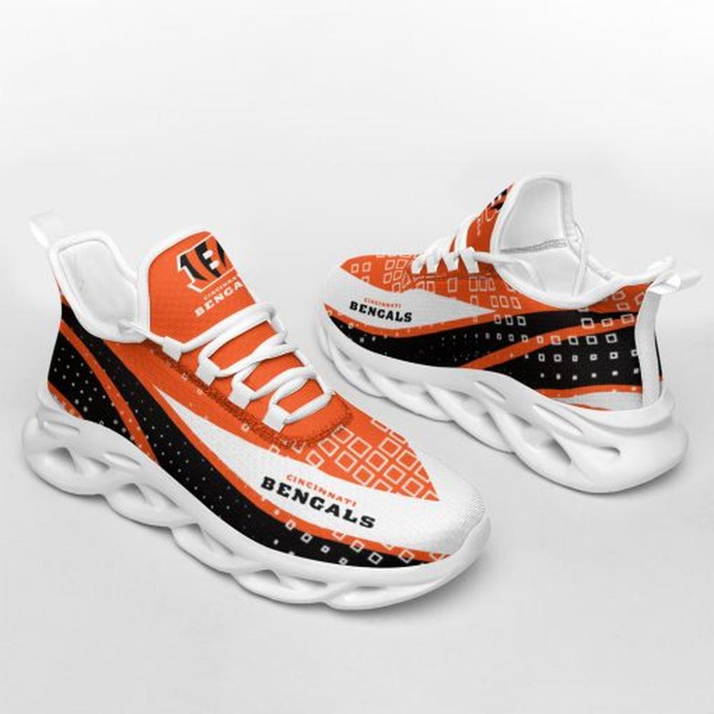 Ideafootwear Cincinnati Bengals Max Soul Shoes Sneakers For Men And Women 2