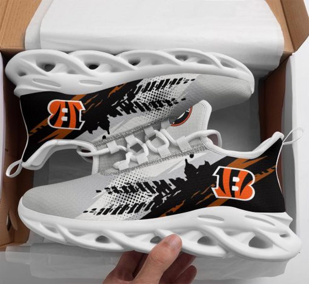 Ideafootwear Cincinnati Bengals Max Soul Shoes Sneakers For Men And Women 28