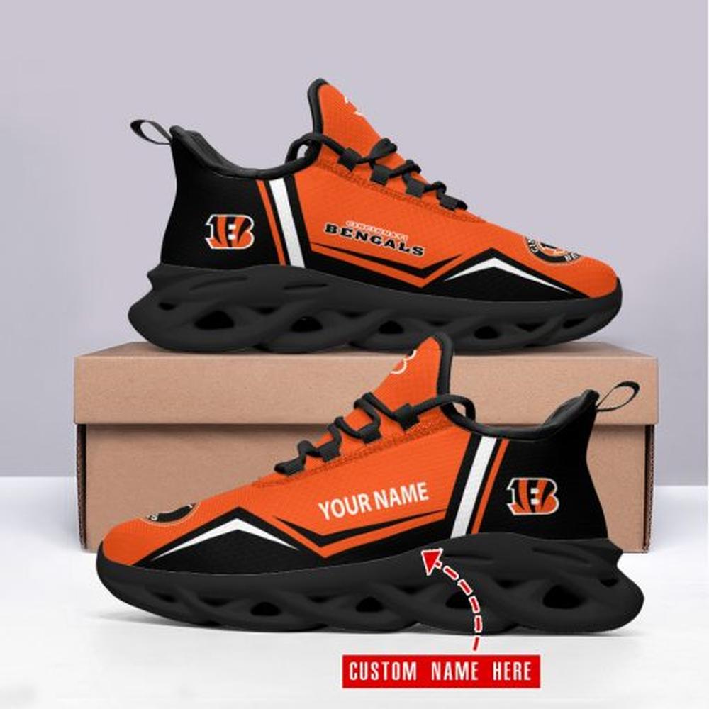 Ideafootwear Cincinnati Bengals Max Soul Shoes Sneakers For Men And Women 55