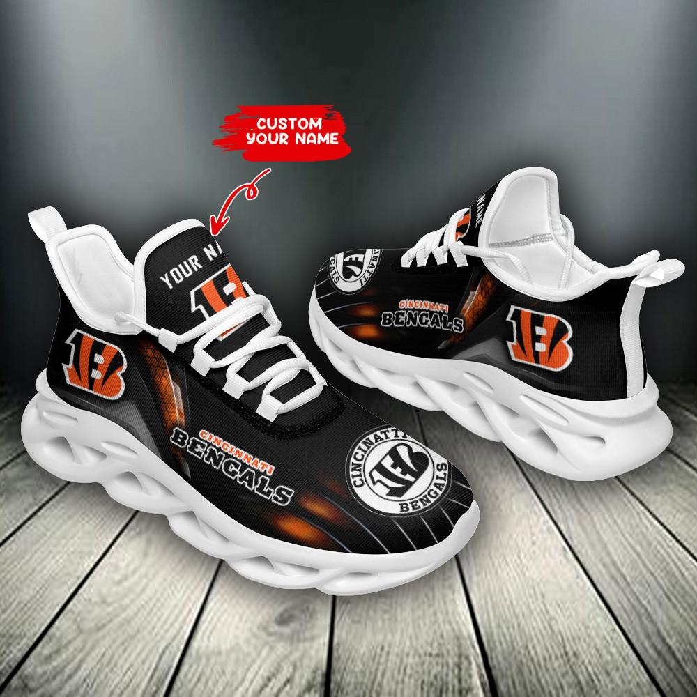 Ideafootwear Cincinnati Bengals Max Soul Shoes Sneakers For Men And Women 52