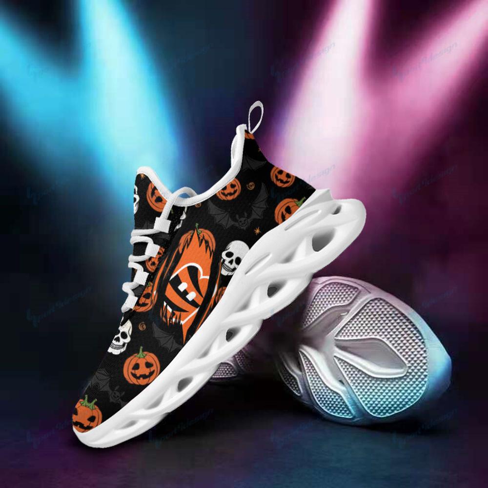 Ideafootwear Cincinnati Bengals Max Soul Shoes Sneakers For Men And Women 21
