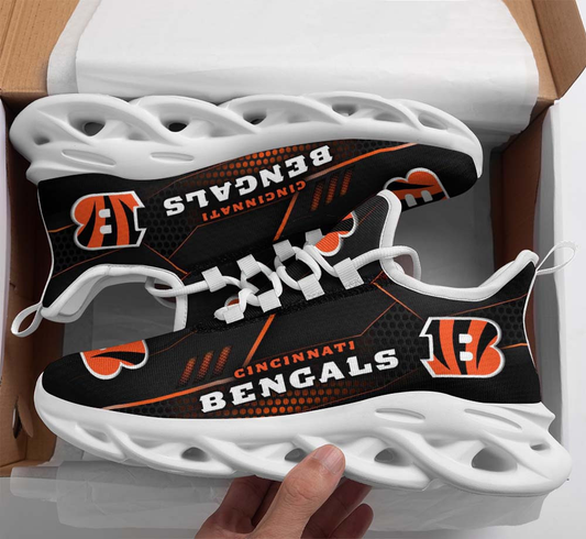 Ideafootwear Cincinnati Bengals Max Soul Shoes Sneakers For Men And Women 87