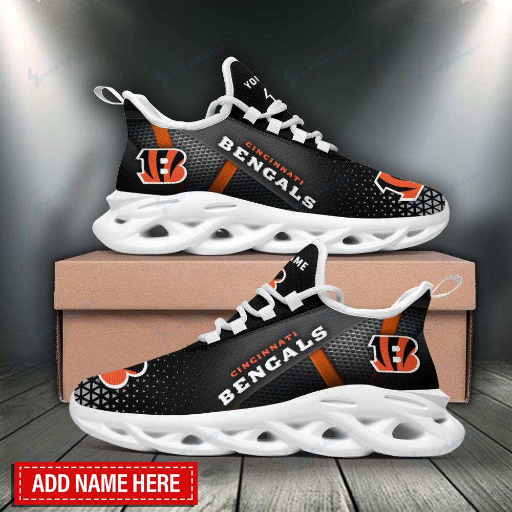 Ideafootwear Cincinnati Bengals Max Soul Shoes Sneakers For Men And Women 54