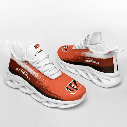 Ideafootwear Cincinnati Bengals Max Soul Shoes Sneakers For Men And Women 8