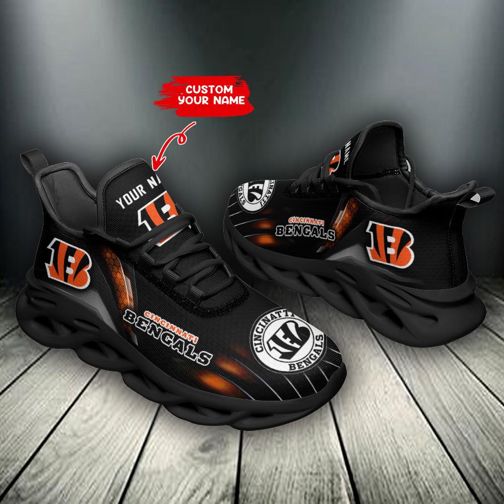 Ideafootwear Cincinnati Bengals Max Soul Shoes Sneakers For Men And Women 52