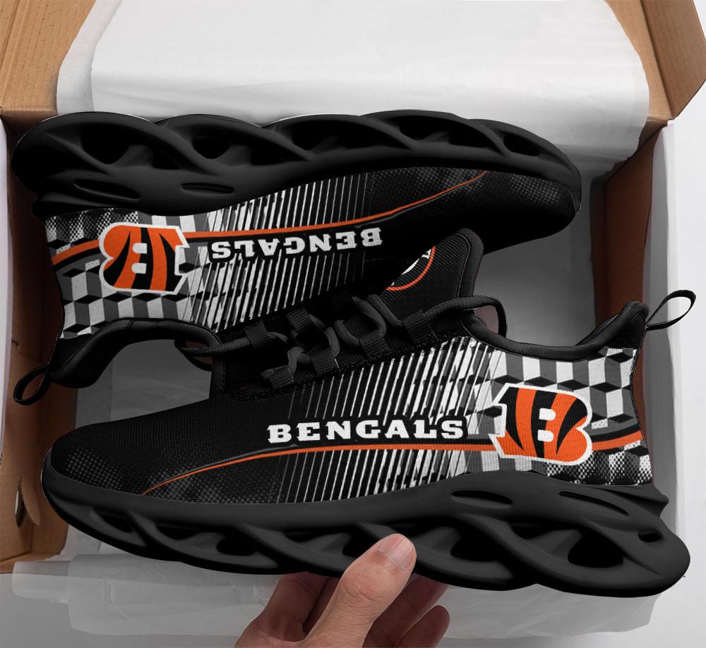 Ideafootwear Cincinnati Bengals Max Soul Shoes Sneakers For Men And Women 23