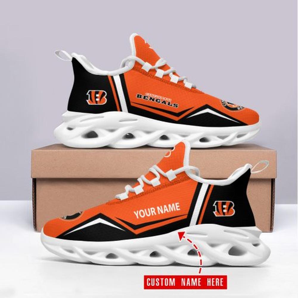 Ideafootwear Cincinnati Bengals Max Soul Shoes Sneakers For Men And Women 55