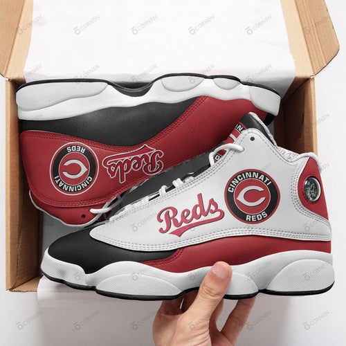 Ideafootwear Cincinnati Reds AJ13 Sneakers Shoes For Men And Women 1