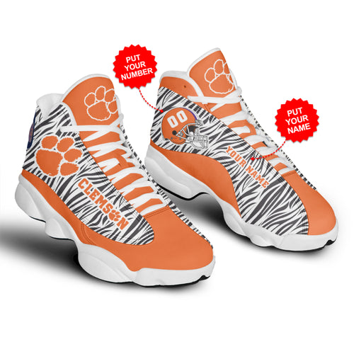 Ideafootwear Clemson Tigers AJ13 Sneakers Shoes For Men And Women 1