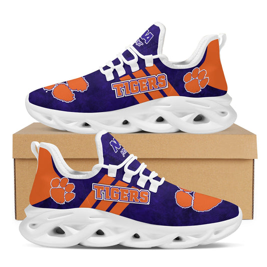 Ideafootwear Clemson Tigers Max Soul Shoes Sneakers For Men And Women 4