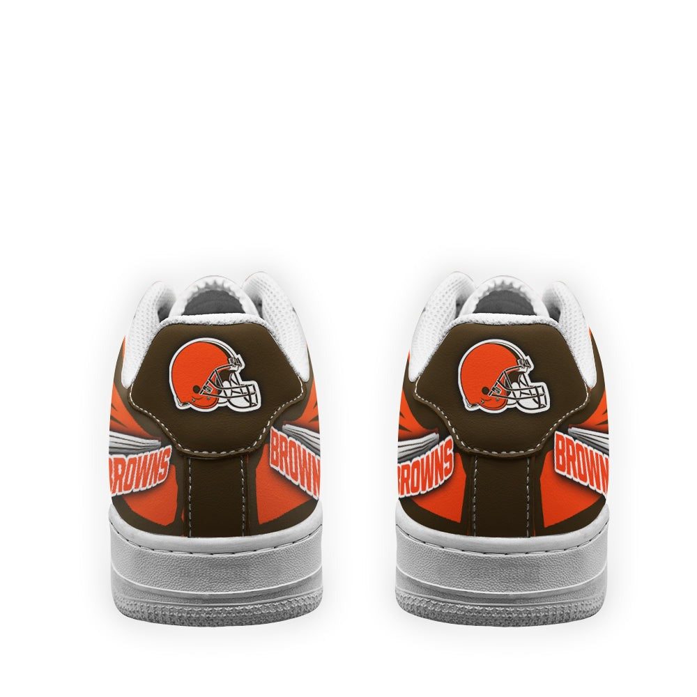 Ideafootwear Cleveland Browns Air Low-Top Sneakers Shoes For Men And Women 9