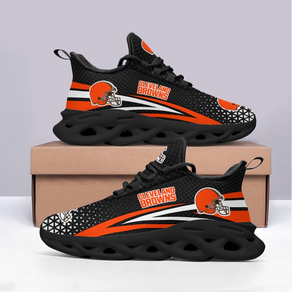 Ideafootwear Cleveland Browns Max Soul Shoes Sneakers For Men And Women 10