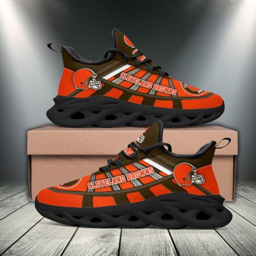 Ideafootwear Cleveland Browns Max Soul Shoes Sneakers For Men And Women 11