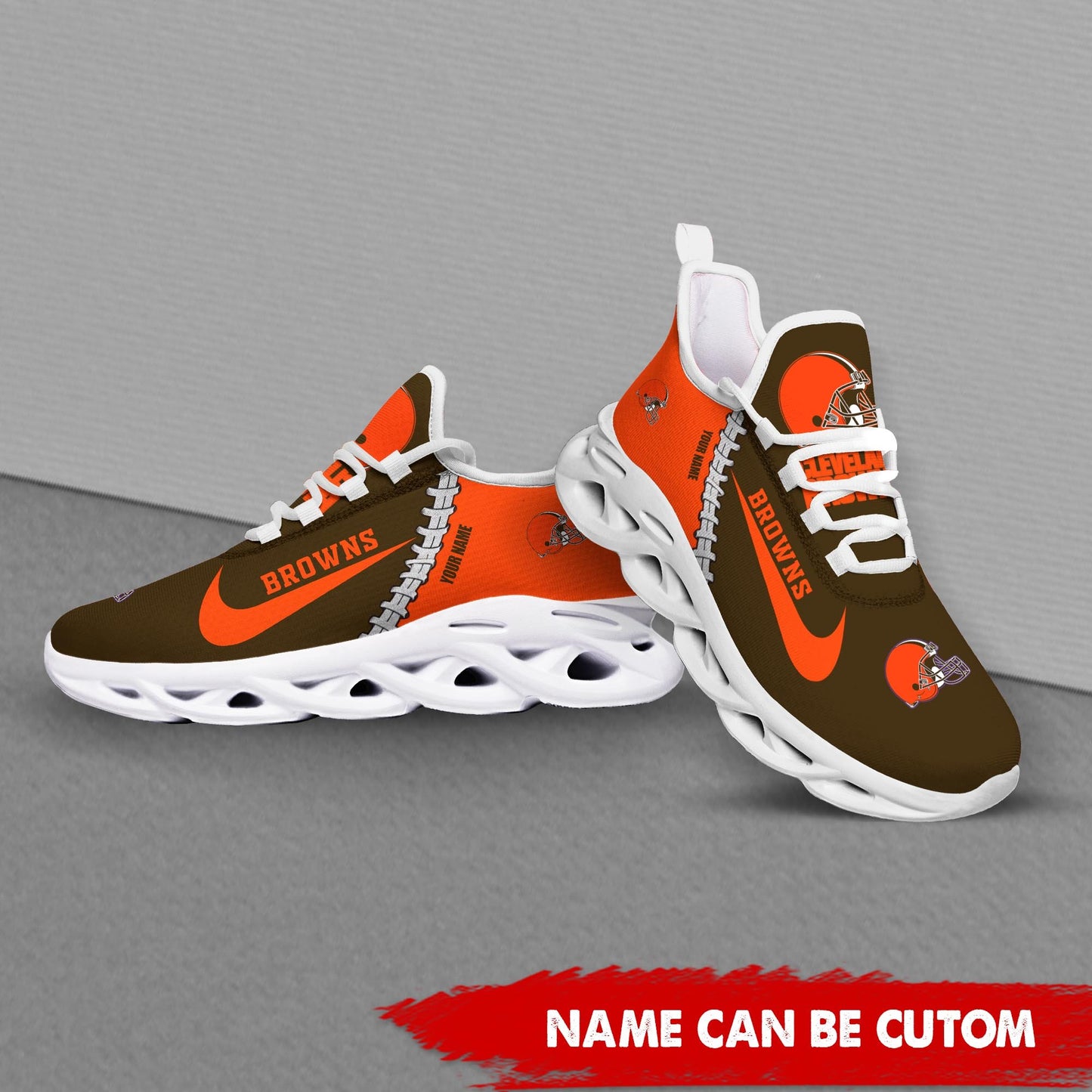 Ideafootwear Cleveland Browns Max Soul Shoes Sneakers For Men And Women 33