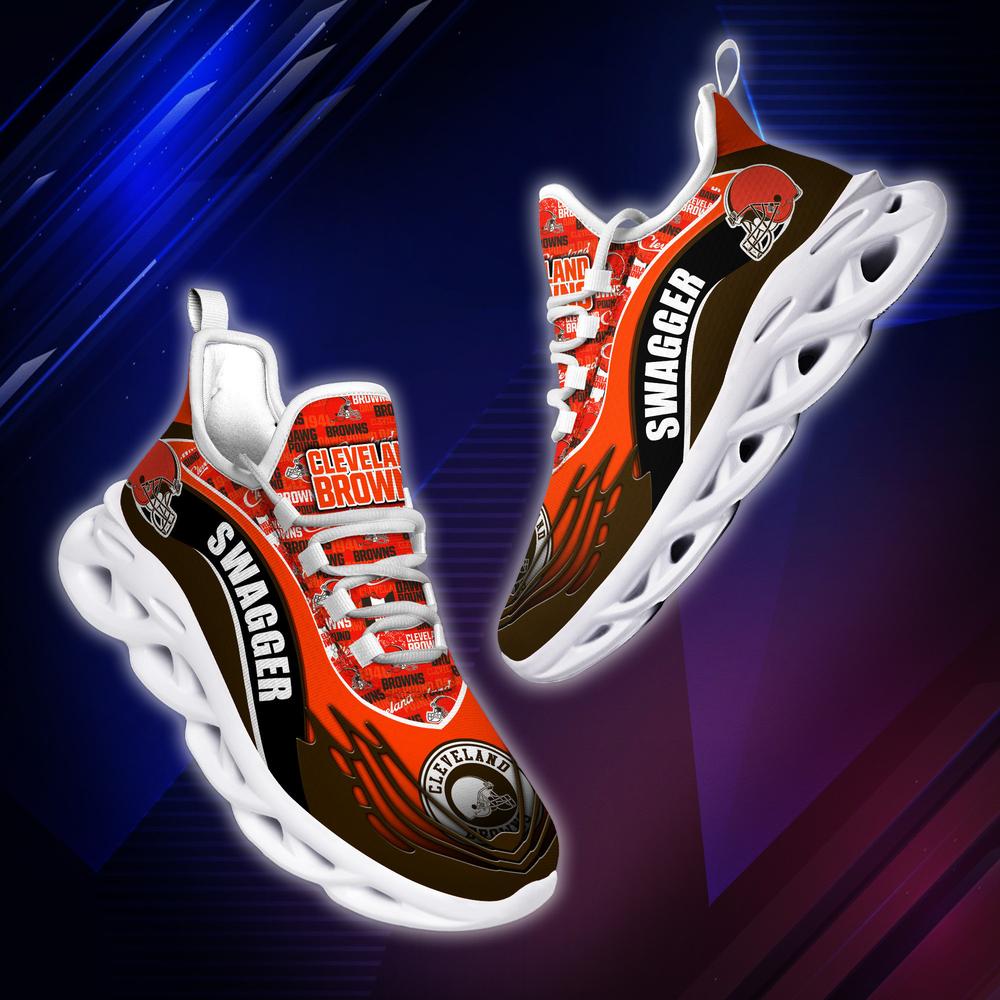 Ideafootwear Cleveland Browns Max Soul Shoes Sneakers For Men And Women 6