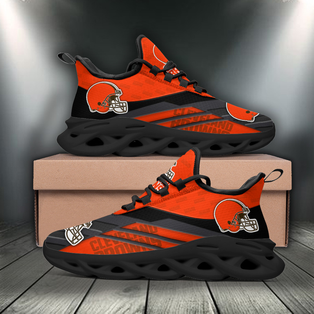 Ideafootwear Cleveland Browns Max Soul Shoes Sneakers For Men And Women 21