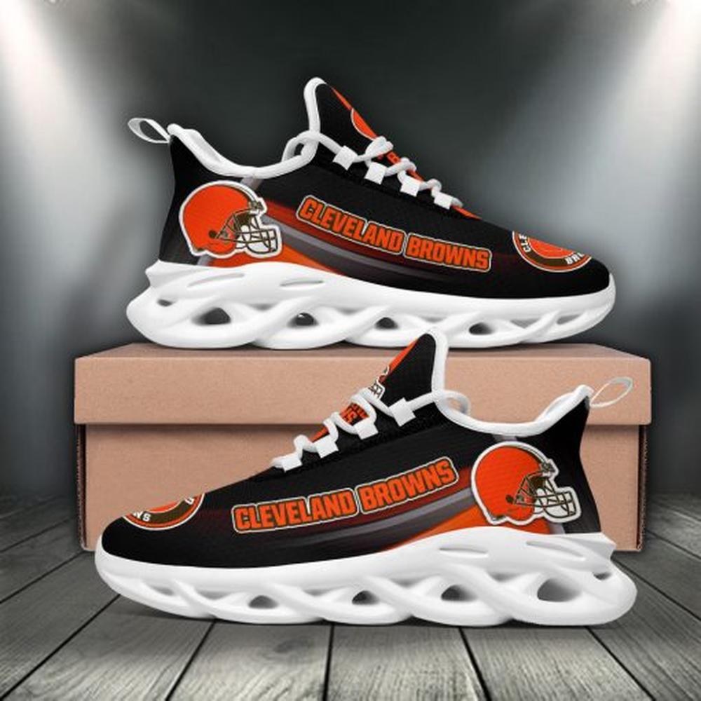 Ideafootwear Cleveland Browns Max Soul Shoes Sneakers For Men And Women 12