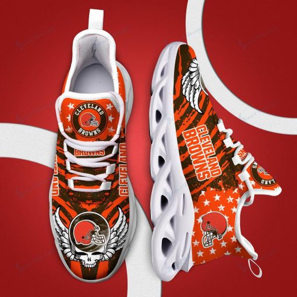 Ideafootwear Cleveland Browns Max Soul Shoes Sneakers For Men And Women 49