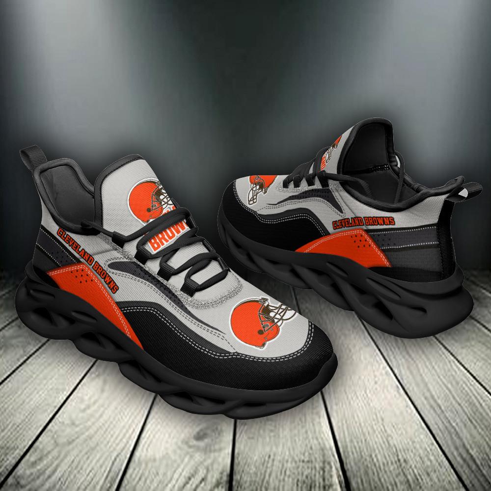 Ideafootwear Cleveland Browns Max Soul Shoes Sneakers For Men And Women 13