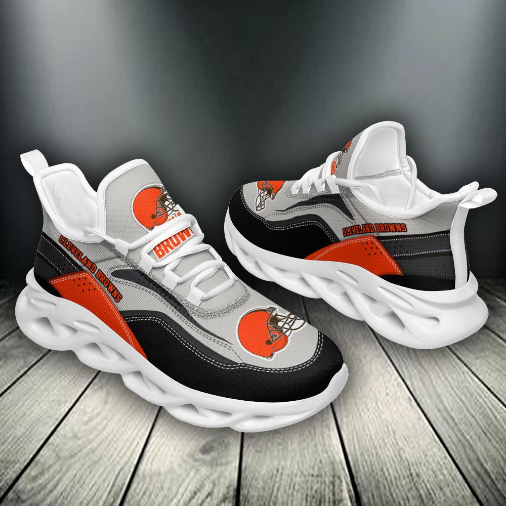 Ideafootwear Cleveland Browns Max Soul Shoes Sneakers For Men And Women 13